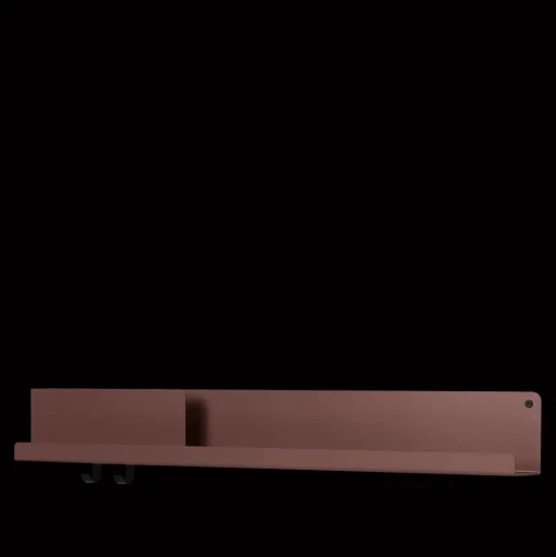 Muuto Folded Hylde 96x13 Deep Red