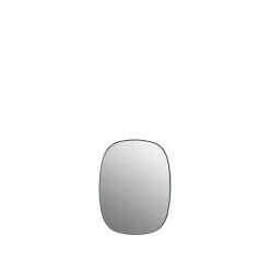 Muuto Framed Spejl Lille Mørk Grøn/Klar