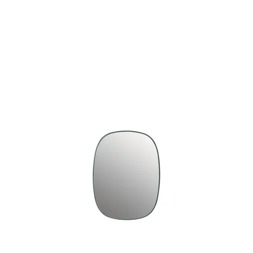 Muuto Framed Spejl Lille Mørk Grøn/Klar