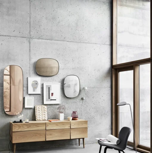 Muuto Framed Spejl Lille Taupe