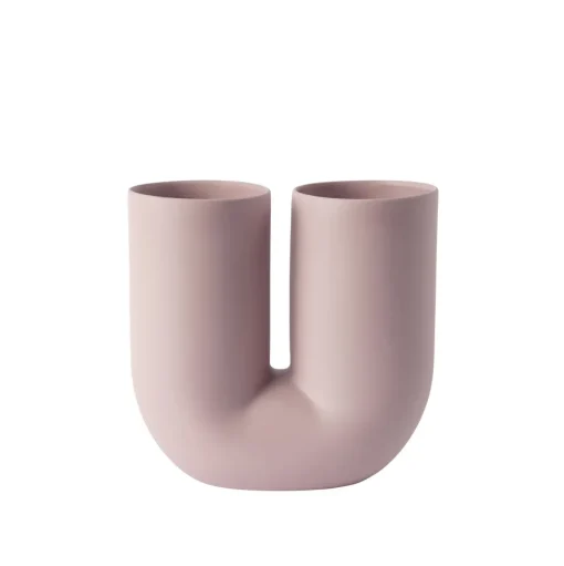 Muuto Kink Vase H26 Dusty Lilac