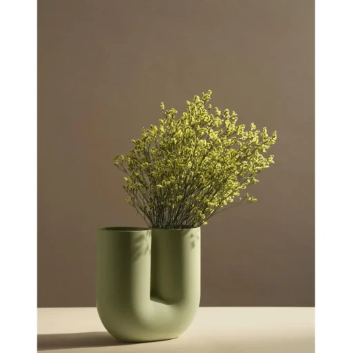 Muuto Kink Vase H26 Lysegrøn