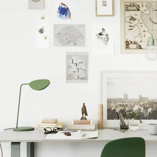 Muuto Leaf Bordlampe Hvid