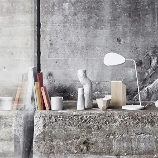 Muuto Leaf Bordlampe Hvid