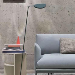 Muuto Leaf Gulvlampe Mørkegrøn
