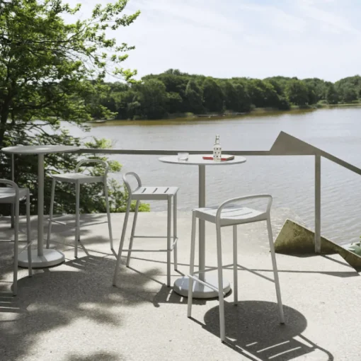 Muuto Linear Steel Barstol 65 cm Mørk Grøn