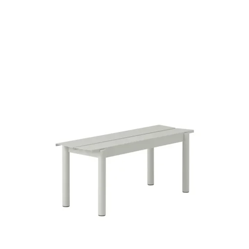 Muuto Linear Steel Bánk 110 X 34 cm Grå