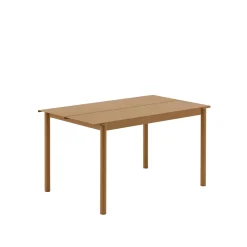 Muuto Linear Steel Bord Brándt Orange 140 X 75 cm