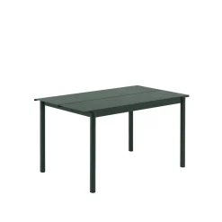 Muuto Linear Steel Bord Mørk Grøn 140 X 75 cm