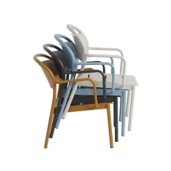 Muuto Linear Steel Lánestol Pale Blue