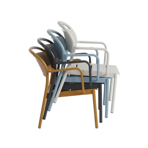 Muuto Linear Steel Lánestol Pale Blue