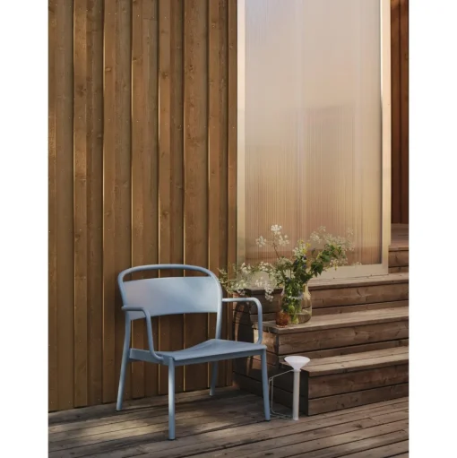 Muuto Linear Steel Lánestol Pale Blue