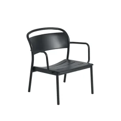 Muuto Linear Steel Lánestol Antracit Sort