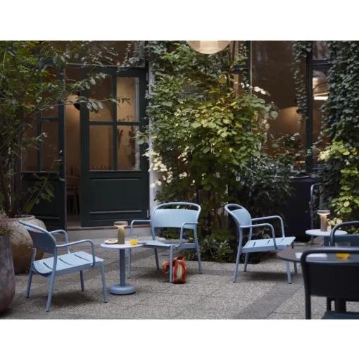 Muuto Linear Steel Lánestol Antracit Sort