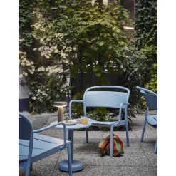 Muuto Linear Steel Lánestol Antracit Sort