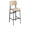 Muuto Loft Barstol Eg/Sort H108,5