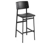 Muuto Loft Barstol Sort H108,5