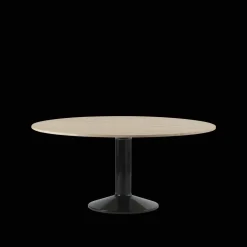 Muuto Midst SpisebordØ160 Olieret Eg/Sort