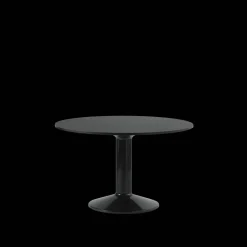 Muuto Midst SpisebordØ120 Sort Linoleum