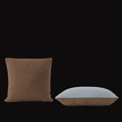 Muuto Mingle Pude 45x45 Kobber Brun / Lyseblå