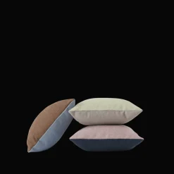 Muuto Mingle Pude 45x45 Rose / Petroleum