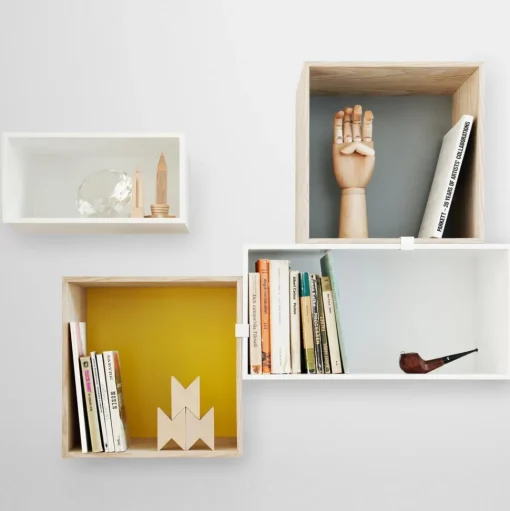 Muuto Mini Stacked Reolsystem Mellem Eg