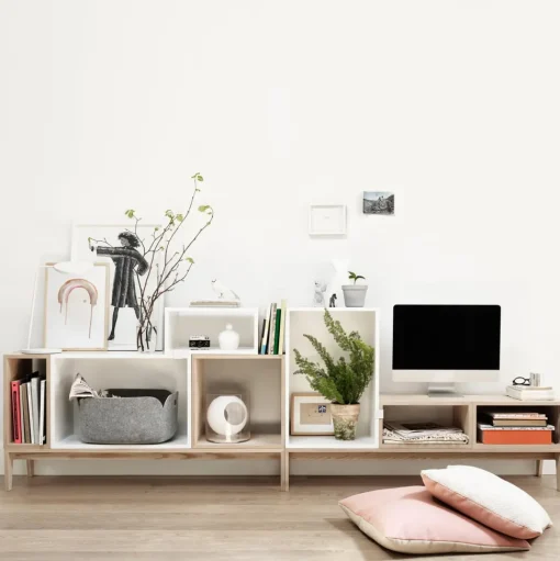 Muuto Mini Stacked Reolsystem Mellem Eg