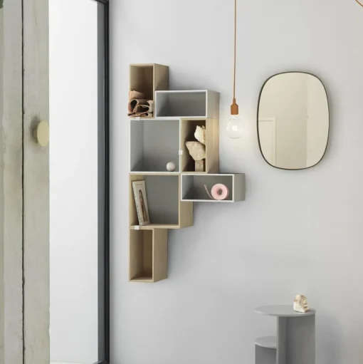 Muuto Mini Stacked Reolsystem Mellem Eg
