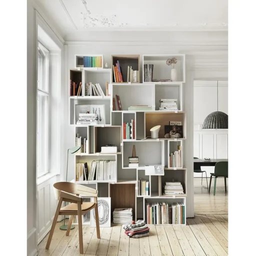 Muuto Mini Stacked Reolsystem Mellem Eg