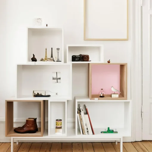 Muuto Mini Stacked Reolsystem Mellem Eg