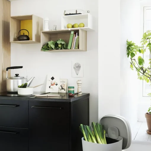Muuto Mini Stacked Reolsystem Lille Hvid