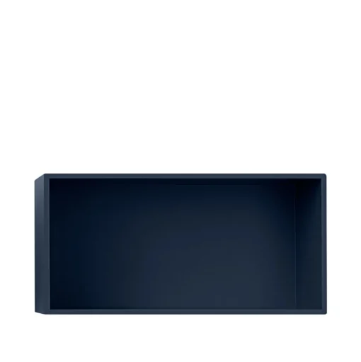 Muuto Mini Stacked Reolsystem Stor Midnats Blå