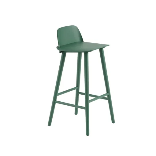 Muuto Nerd Barstol Grøn H75