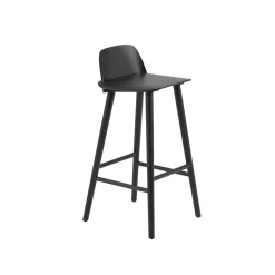 Muuto Nerd Barstol Sort H75