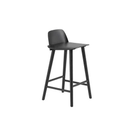 Muuto Nerd Barstol Sort H65