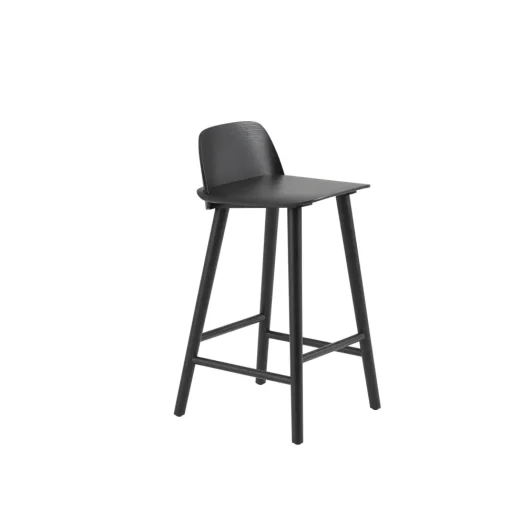 Muuto Nerd Barstol Sort H65