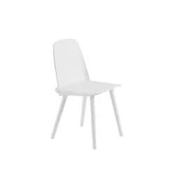 Muuto Nerd Spisebordsstol Hvid