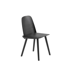 Muuto Nerd Spisebordsstol Sort