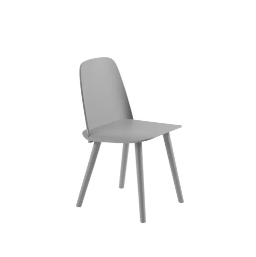 Muuto Nerd Spisebordsstol Grå