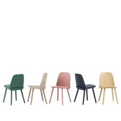Muuto Nerd Spisebordsstol Grå