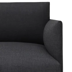 Muuto Outline 2-personers Sofa Remix/Sort