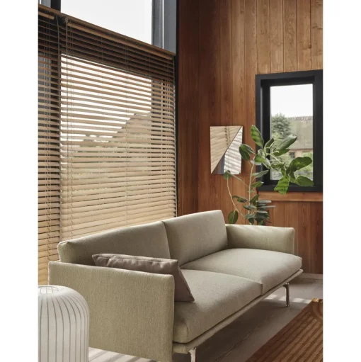 Muuto Outline 2-personers Sofa Ecriture 240/Aluminium