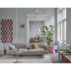 Muuto Outline 2-personers Sofa Ecriture 240/Aluminium