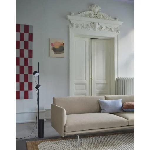 Muuto Outline 2-personers Sofa Ecriture 240/Aluminium