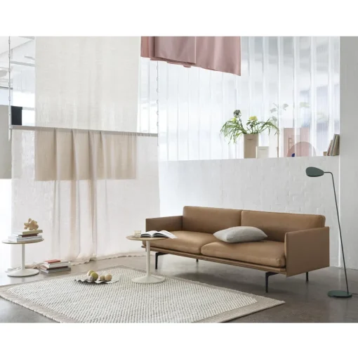 Muuto Outline 3-personers Sofa Remix 163/Sort
