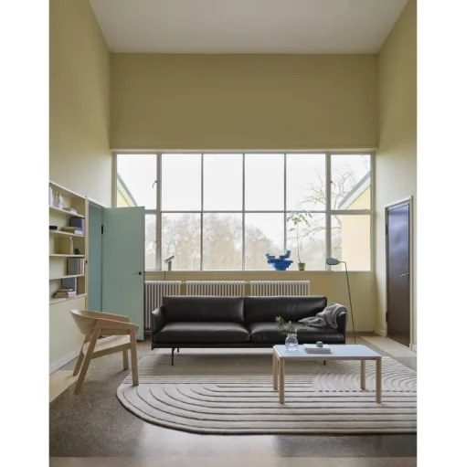 Muuto Outline 2-personers Sofa Clay 12/Sort
