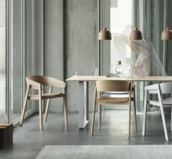 Muuto Ply Gulvtáppe 240 x 170 cm Sort/Hvid