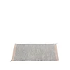 Muuto Ply Gulvtáppe Sort/Hvid 140 X 85 cm