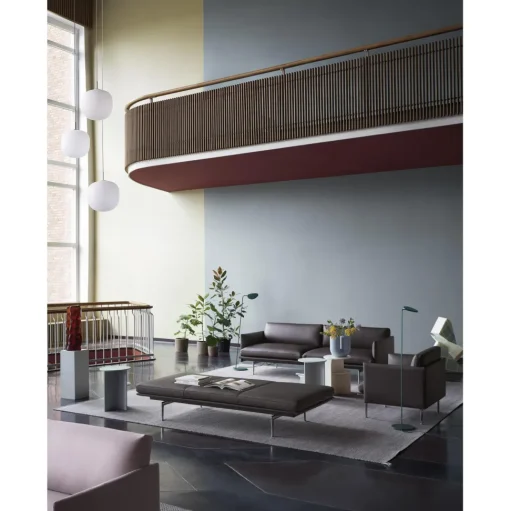Muuto Ply Gulvtáppe 360x270 Light Rose