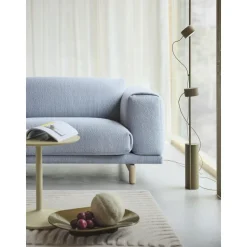 Muuto Post Gulvlampe Brun Grøn